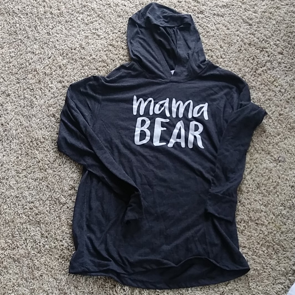 NEW momma bear hoodie